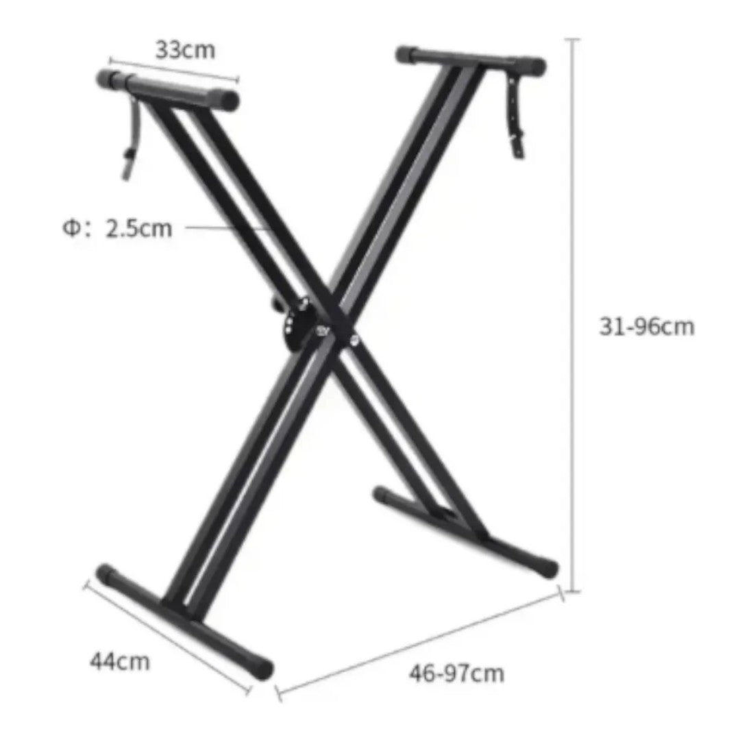 Base Piano O Atril Teclado Doble Xx