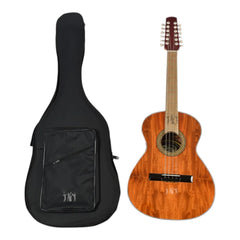 Estuche Tiple Lona Semiduro Reforzado Tipo Morral
