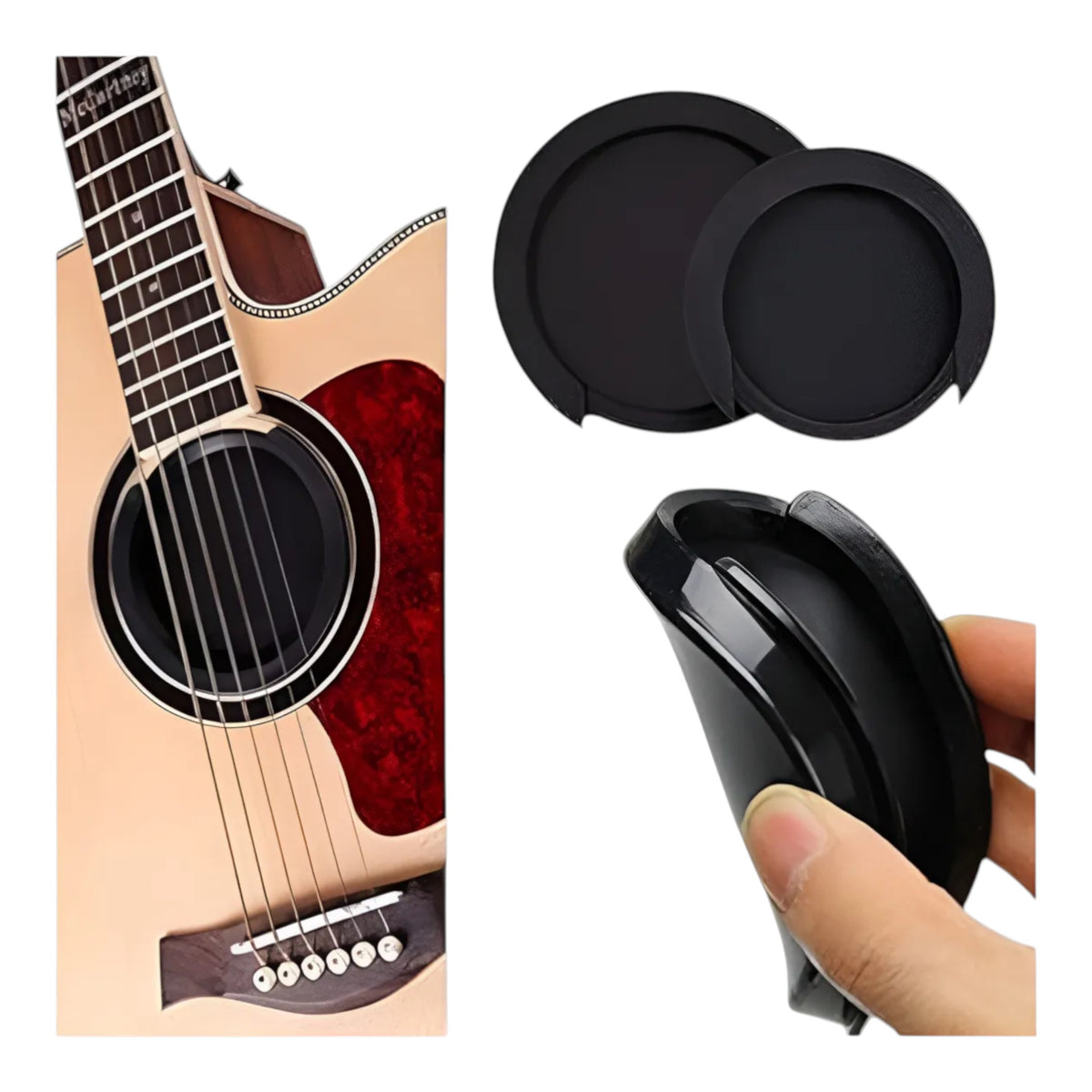 Sordina 10.2cm Guitarra Clasica O Electroacustica Alice A048