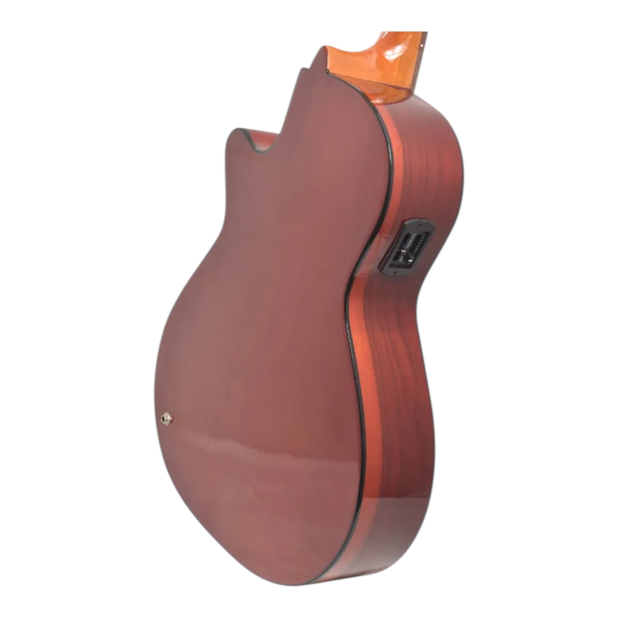 Guitarra Electroacustica Cuerdas Metalica Con Diseño + Estuche