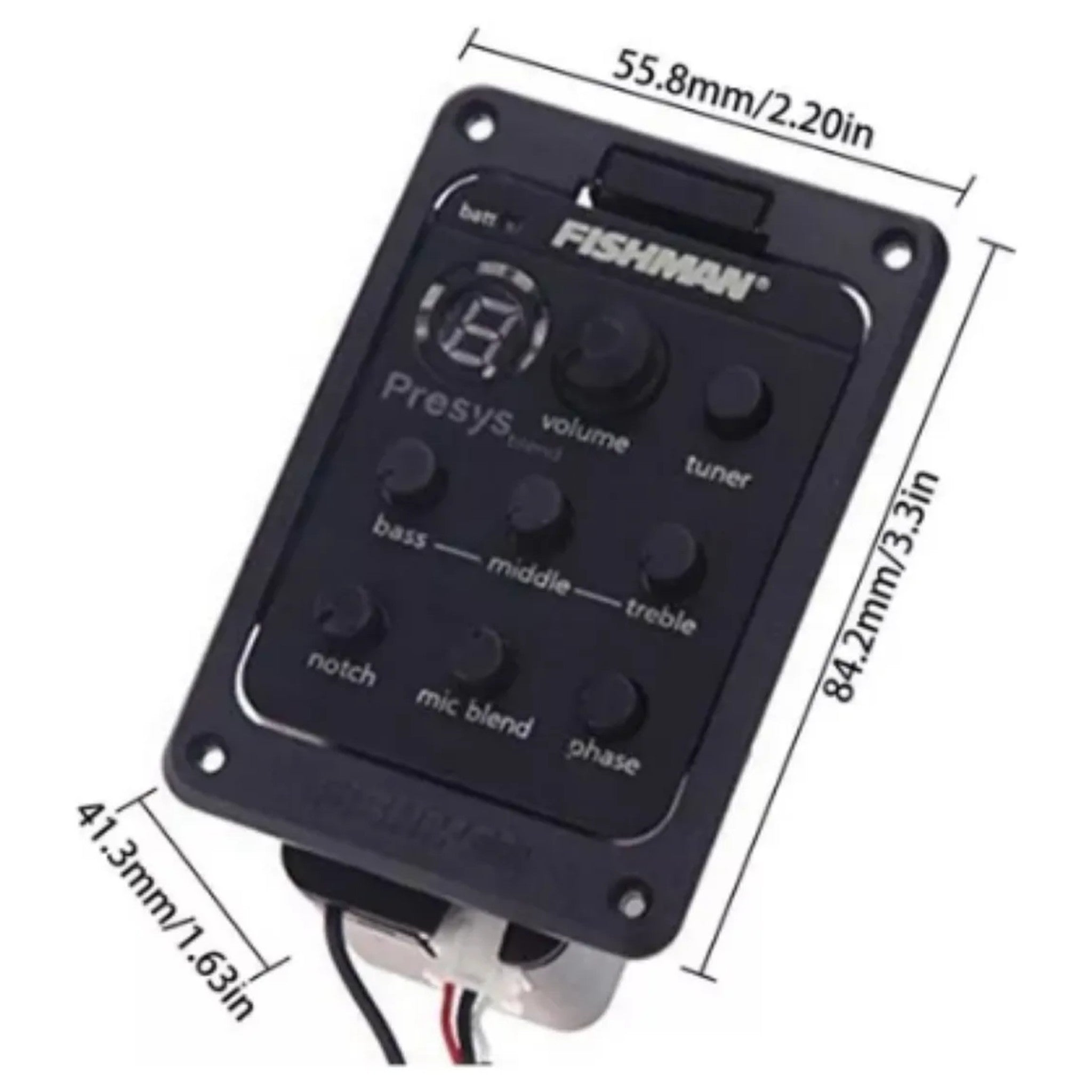 Preamplificador Ecualizador Guitarra Fishman Presys Blen 301