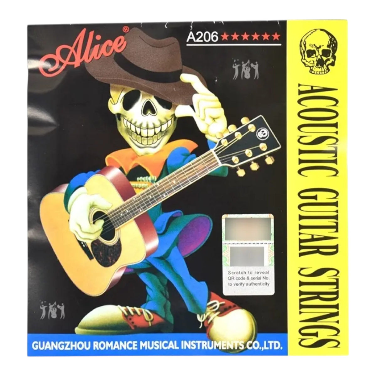 Encordado Set Cuerdas Con Bola Guitarra Alice A206-sl 11-52