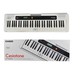 Teclado Casio Ct-s200 We + Base + Estuche Semiduro + Adaptador