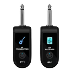 Sistema Transmisor Y Receptor Inalambrico Para Guitarra Bajo