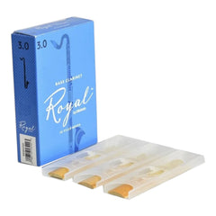 Caña Clarinete Bajo Bb # 3 Rico Royal Reb1030 Paquete X 3