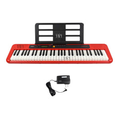 Teclado Casio Ct-s200 Rd + Adaptador Organeta 5 Octavas 9.5v