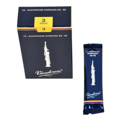 Caña Saxo Soprano Bb # 3 Vandoren Sr203 Paquete X 1