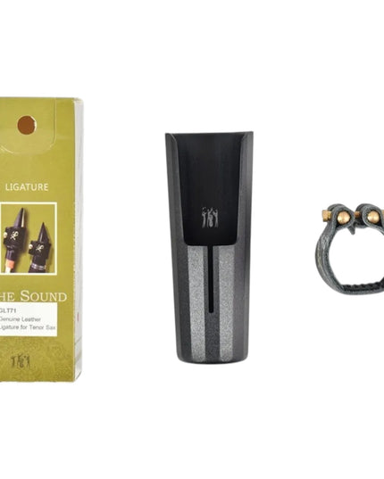 Abrazadera Boquilla Saxo Tenor Cuero Tapaboquilla Xs Glt71