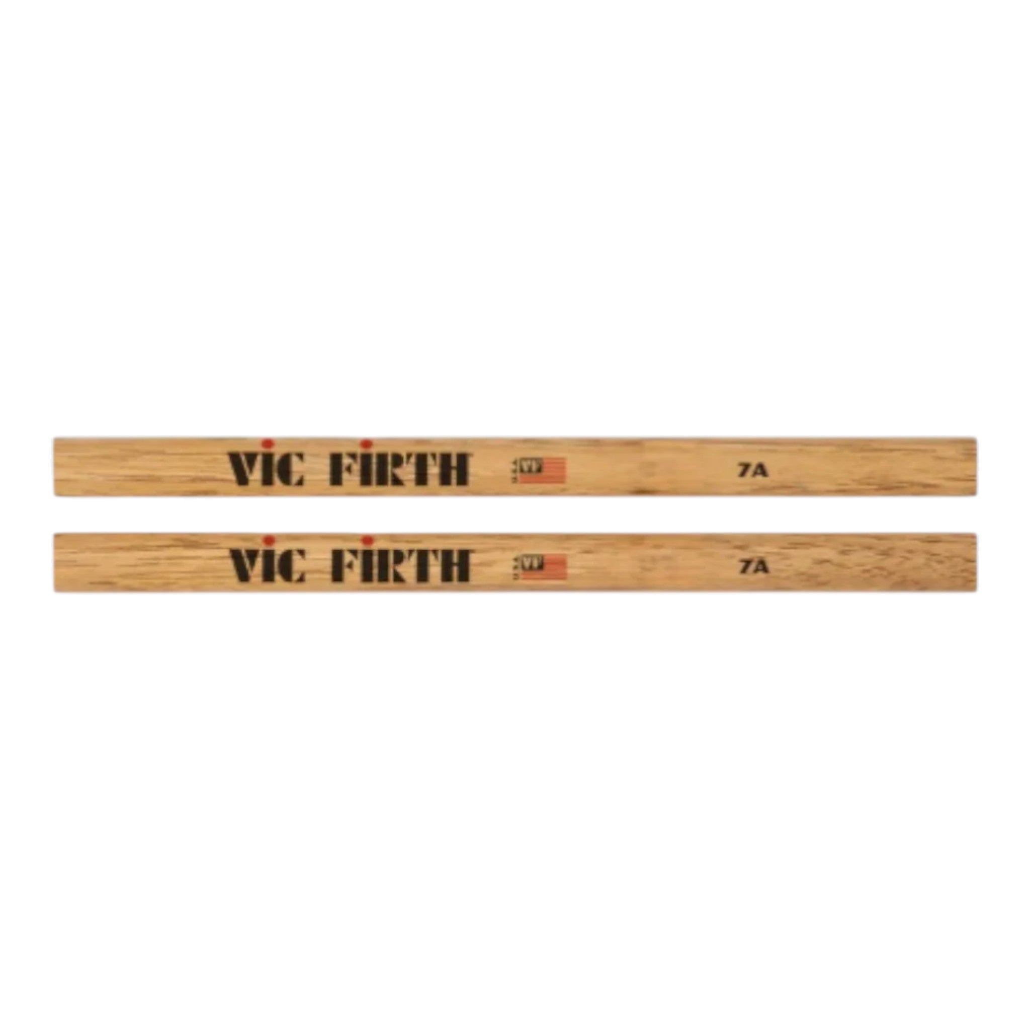 Baquetas Punta Madera 7a Vic Firth American Classic Hickory