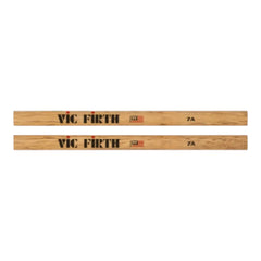 Baquetas Punta Madera 7a Vic Firth American Classic Hickory