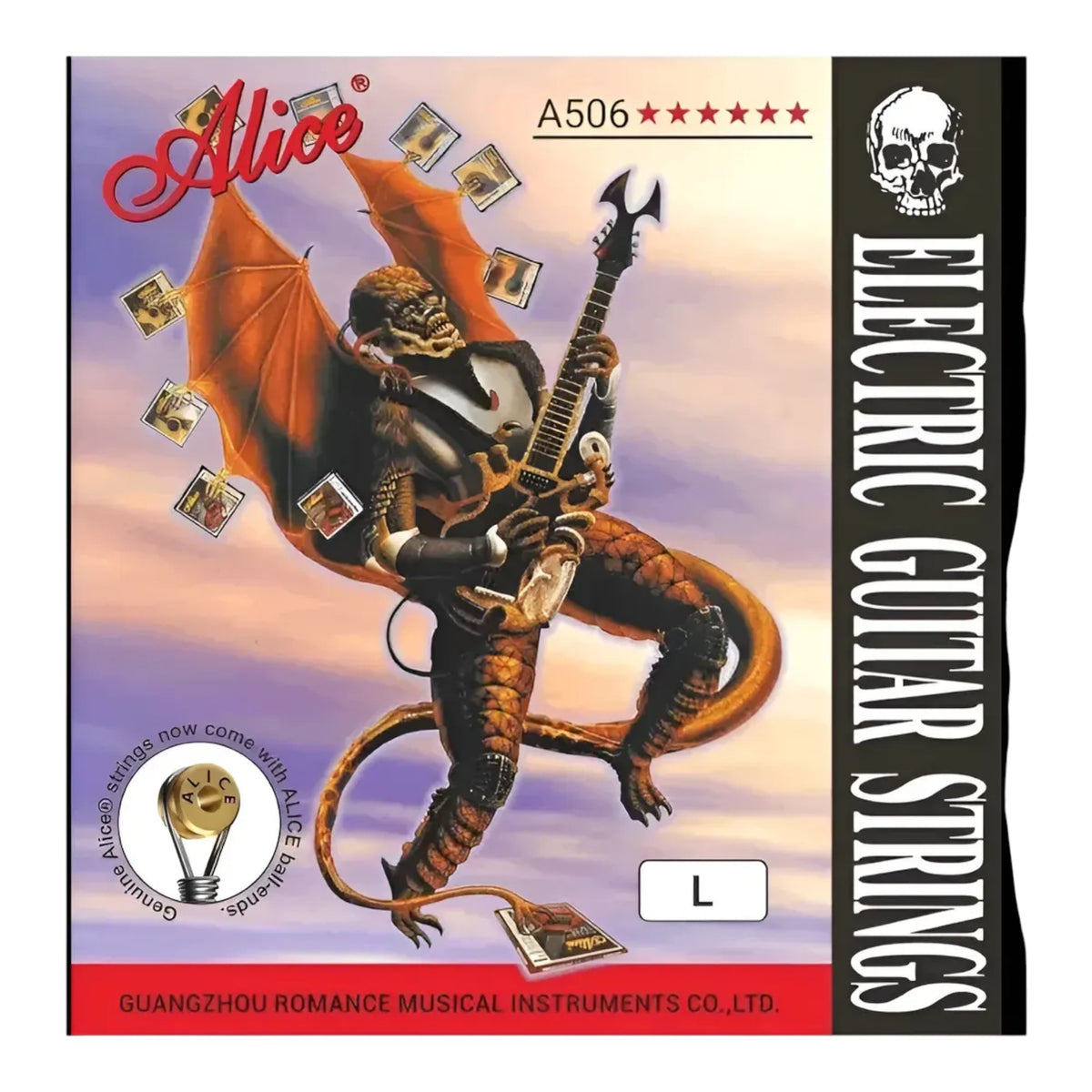 Encordado Set De Cuerdas Guitarra Electrica Alice A506 10-46