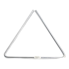 Triángulo Musical Para Percusión 30cm Aluminio Cromado