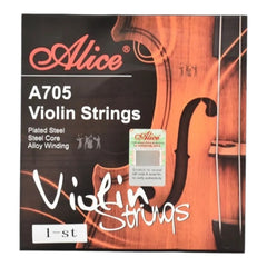 Cuerdas 1ra E Por Unidad Violin 3/4 Y 4/4 Alice A705-1