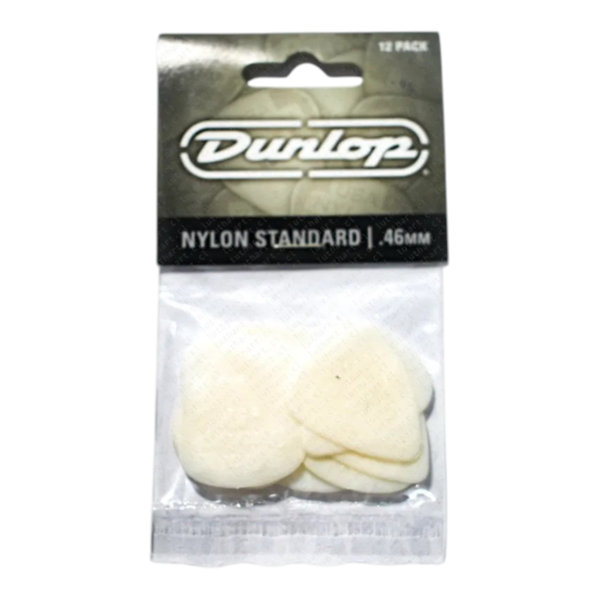 Uñetas Dunlop Nylon Bolsa 12 Unidades (seleccionar Medida) Tamaño 0,38 Mm