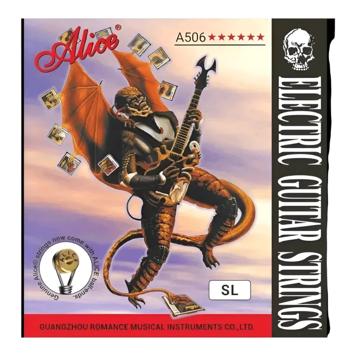 Encordado Set De Cuerdas Guitarra Electrica Alice A506 09-42