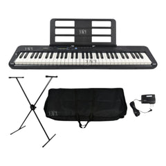 Teclado Casio Ct-s300 + Base + Estuche Lona + Adaptador 110v