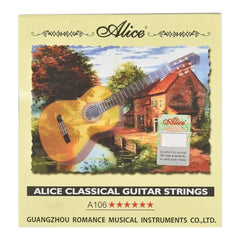 Encordado Para Guitarra Clasica Alice A106h Tension Alta