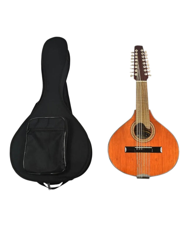 Bandola Andina 16 Cuerdas Cedro La Clasica + Estuche Semiduro