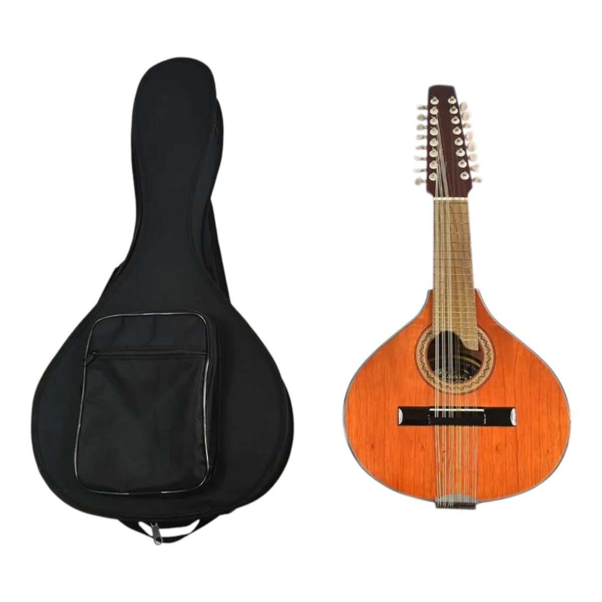 Bandola Andina 16 Cuerdas Cedro La Clasica + Estuche Semiduro