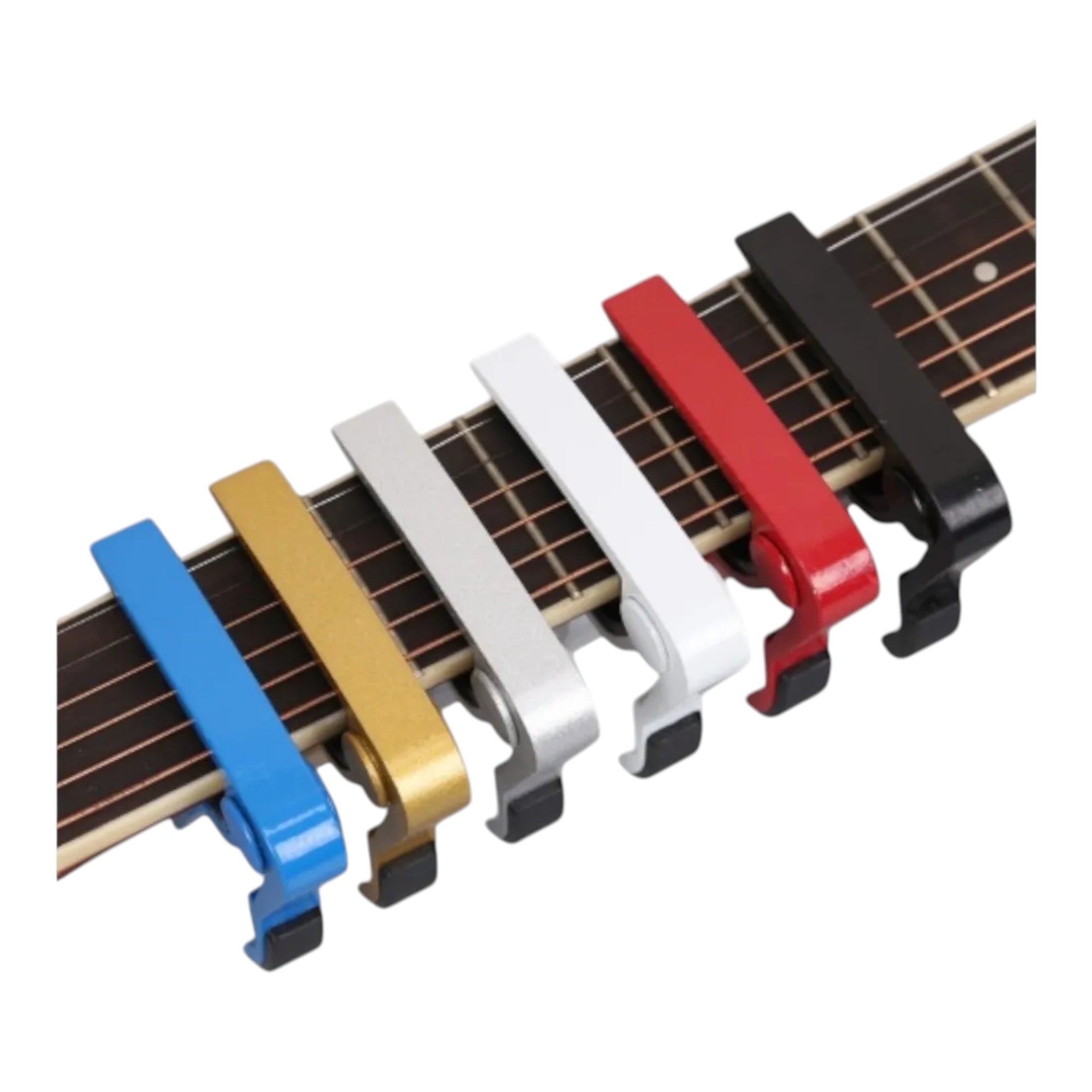 Capo Capotraste Cejilla Guitarra Aluminio Universal De Pinza