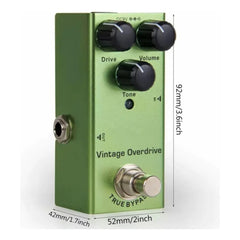 Pedal De Efectos Para Guitarra Electrica Vintage Overdrive