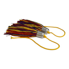 Borlas Tricolor Para Bastón De Mando De Banda Marcial Par