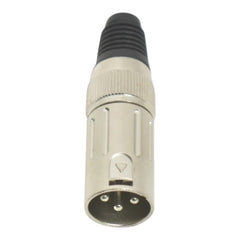 Conector Xlr Macho 3 Pines Para Audio Canon Micrófono