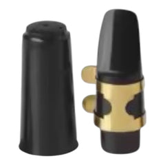 Boquilla Para Saxofón Soprano + Abrazadera + Tapa Boquilla