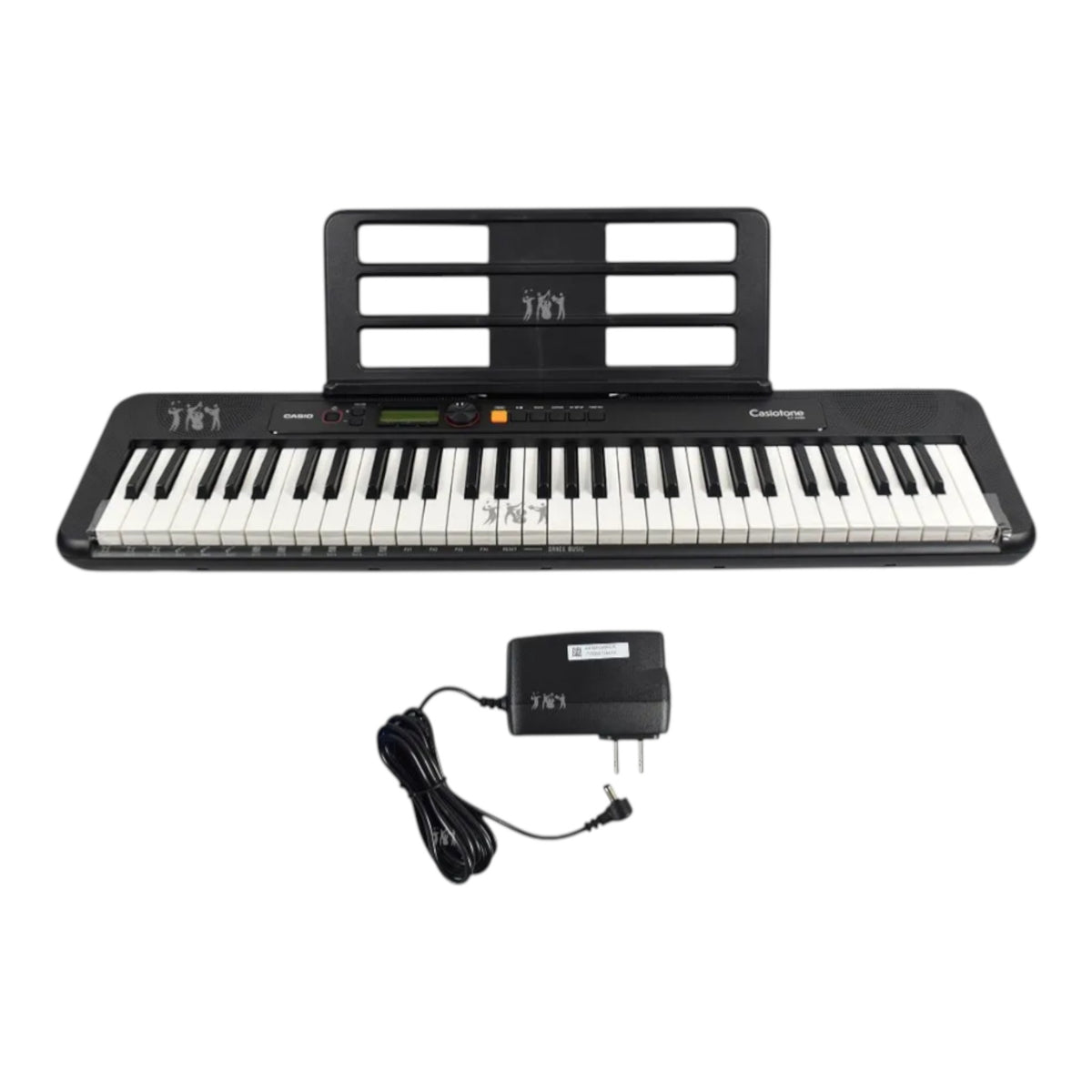 Teclado Casio Ct-s200 Bk + Adaptador Organeta 5 Octavas 220v