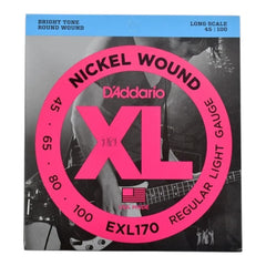 Encordado Bajo 4 Cuerdas D'addario Exl170 45-100