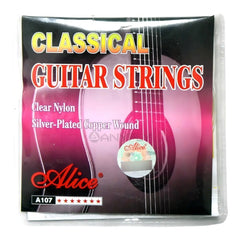 Cuerdas Alice Para Guitarra Clásica AC107-N Nailon Tensión Normal