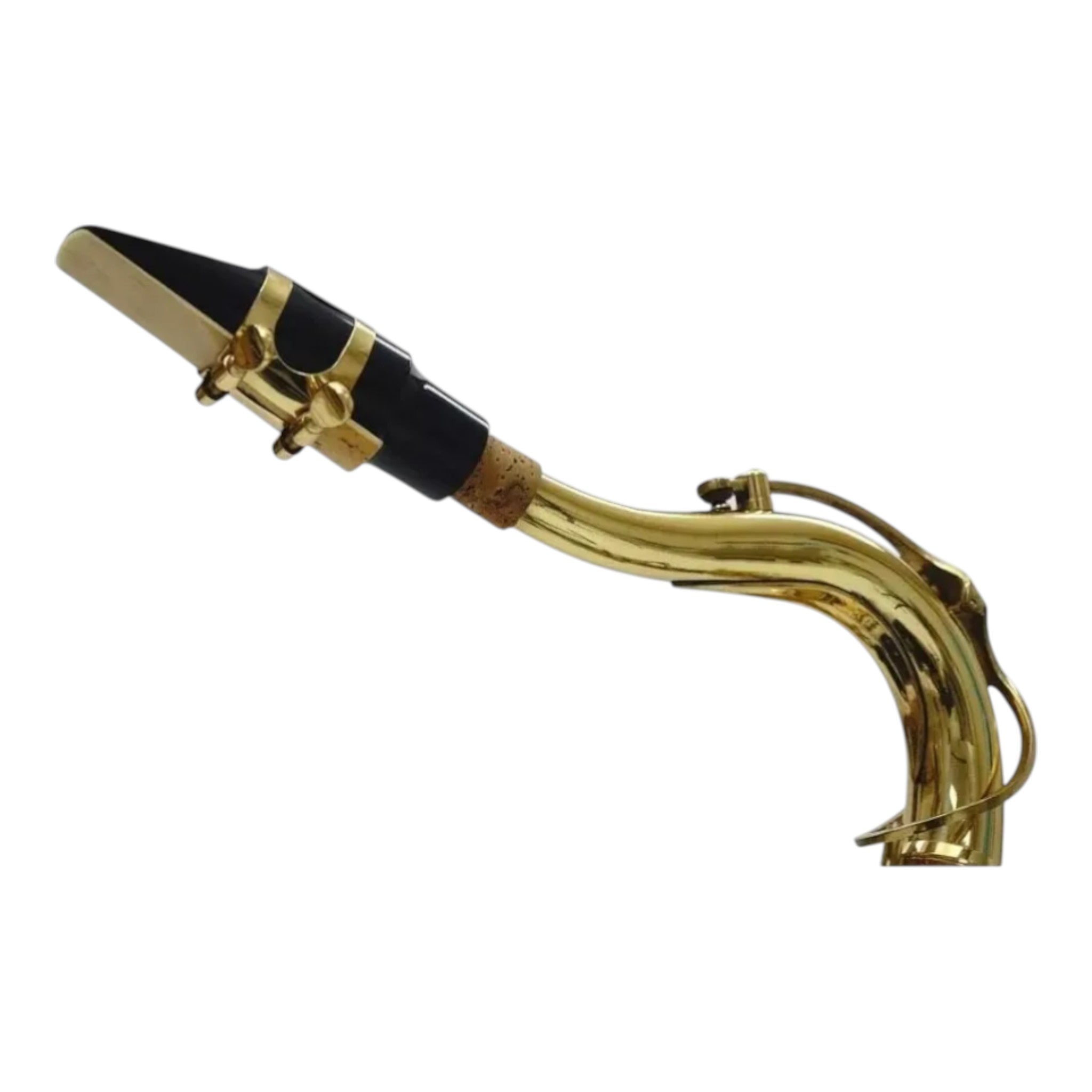 Boquilla Para Saxofón Tenor + Abrazadera + Tapa Boquilla