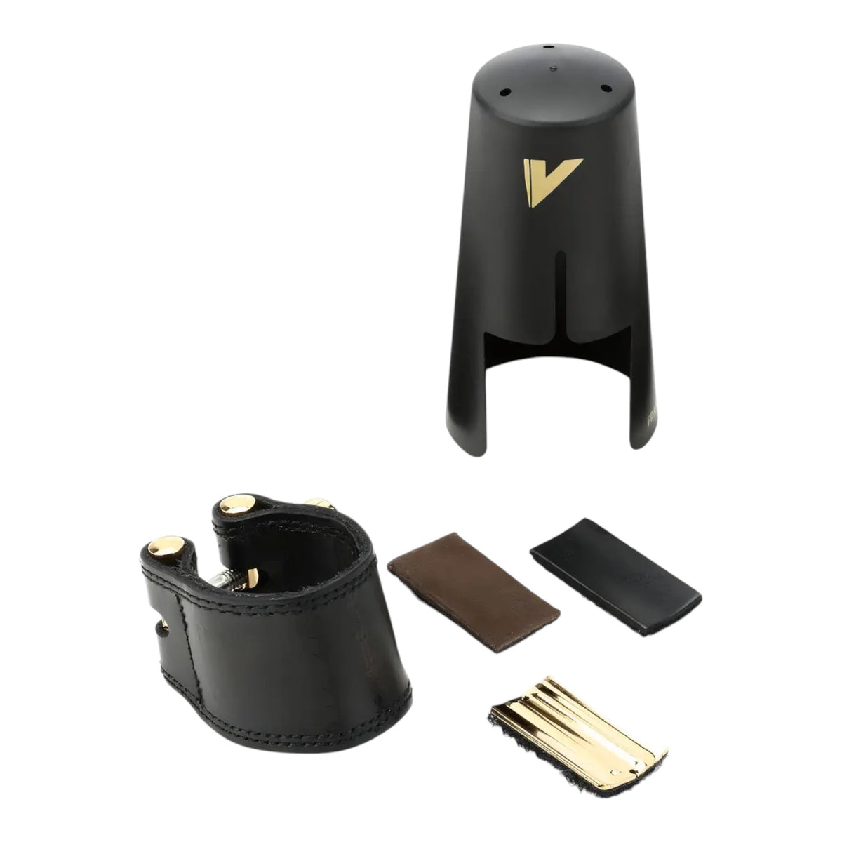 Ligadura De Cuero Y Gorra De Plástico Vandoren Lc27p Para Al No Aplica