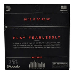 Encordado Guitarra Electrica Daddario Nyxl 10-52 D'addario