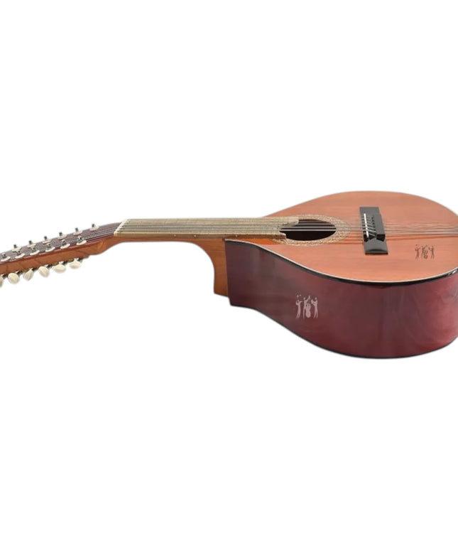 Bandola Andina 12 Cuerdas Cedro La Clasica + Estuche Semiduro