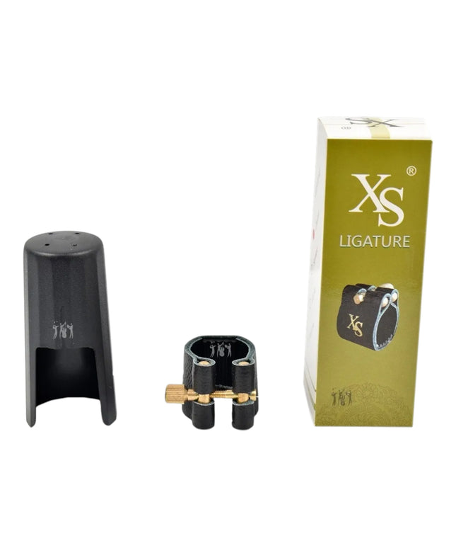 Abrazadera Boquilla Clarinete En Cuero Tapaboquilla Xs Glc73