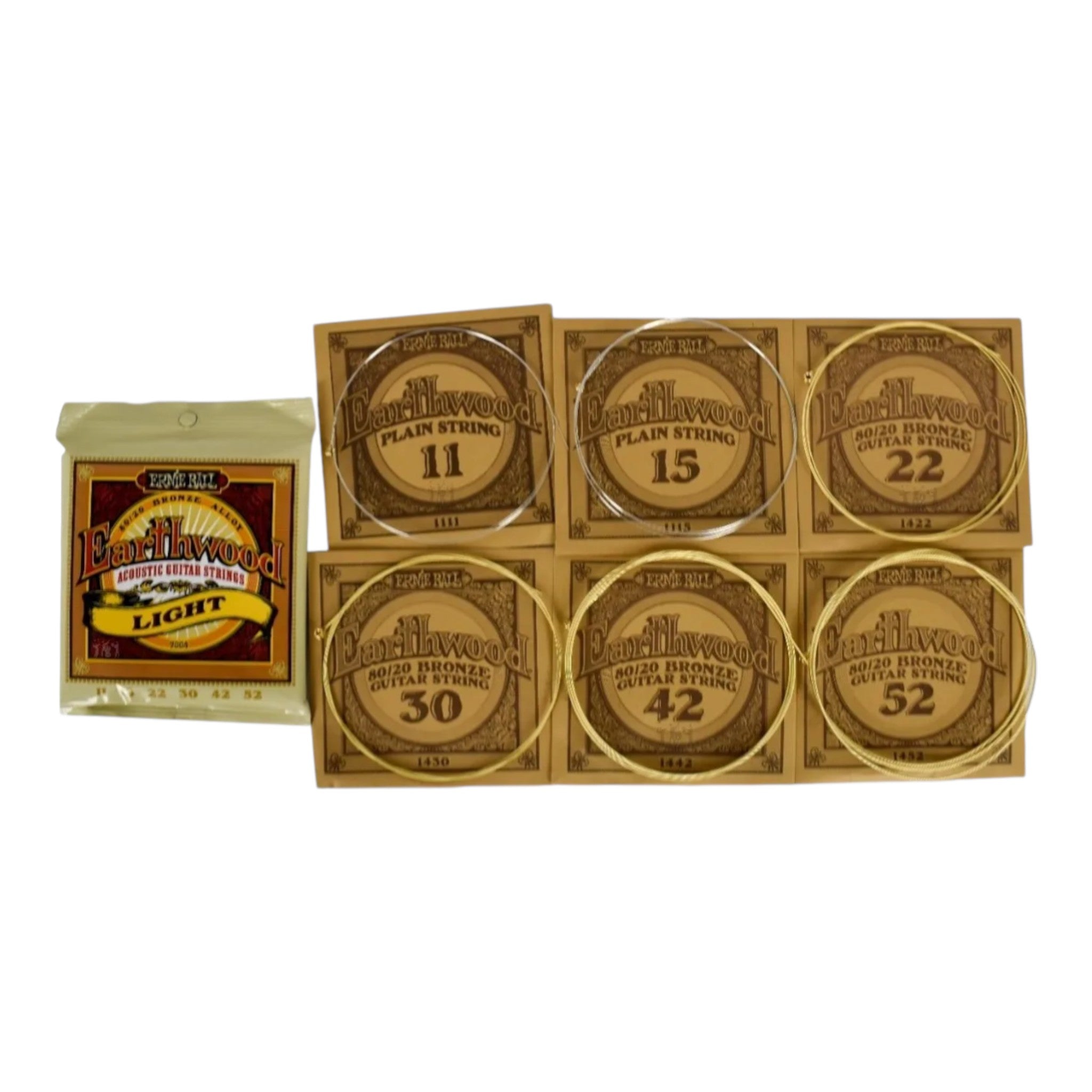 Encordado Guitarra Electroacustica Ernie Ball 2004 11-52