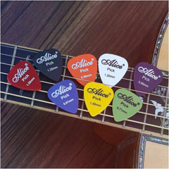 Picks Pajuelas Púa Alice Ap-100q Guitarra Ukulele Caja X 100 Unidades
