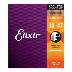 Encordado Guitarra Clasica Elixir Nanoweb 16002 10-47