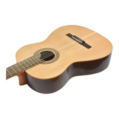 Guitarra Acustica En Pino Americano Cuerdas Nylon + Estuche