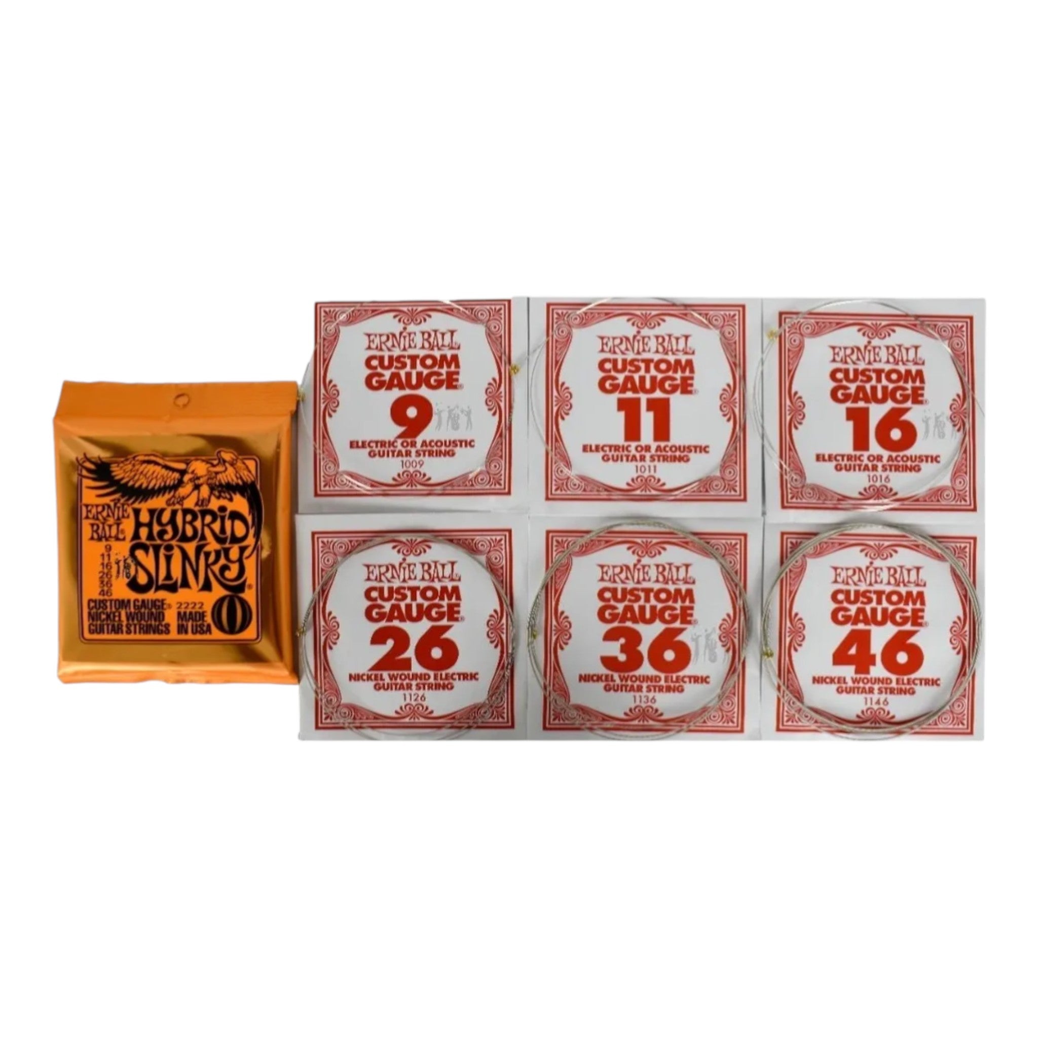 Encordado Guitarra Electrica Ernie Ball 2222 09-46