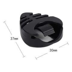 Porta Pajuelas Picks En Adhesivo Para Guitarra + 5 Púas