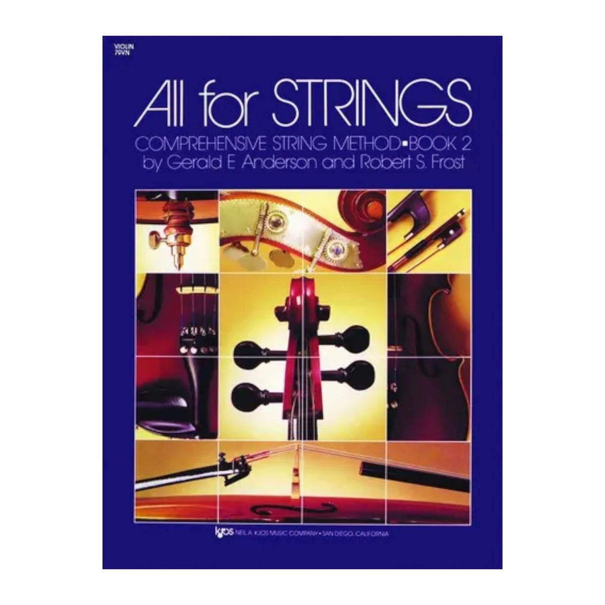 Metodo Para Violin Nivel 2 En Ingles All For Strings 79vn