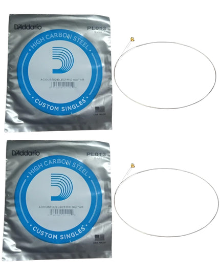 2 Cuerda 2das Si Para Guitarra Electrica Daddario Pl013 0.13