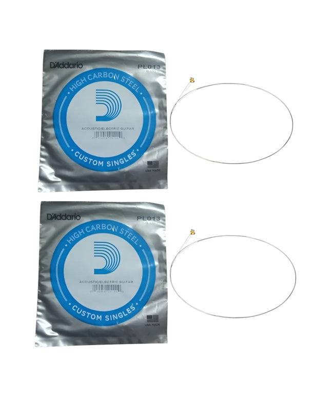 2 Cuerda 2das Si Para Guitarra Electrica Daddario Pl013 0.13