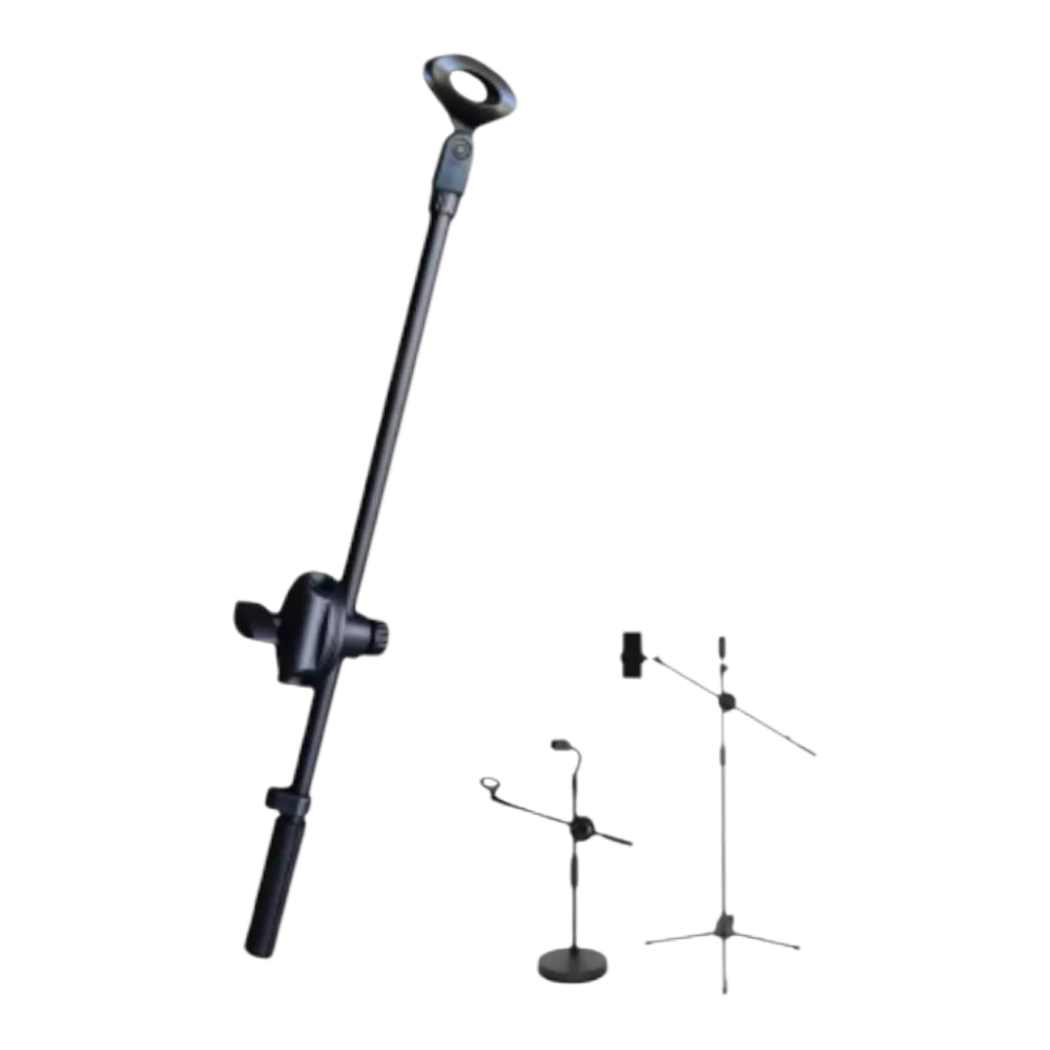 Soporte Micrófono Transversal Para Tripode Ajustable