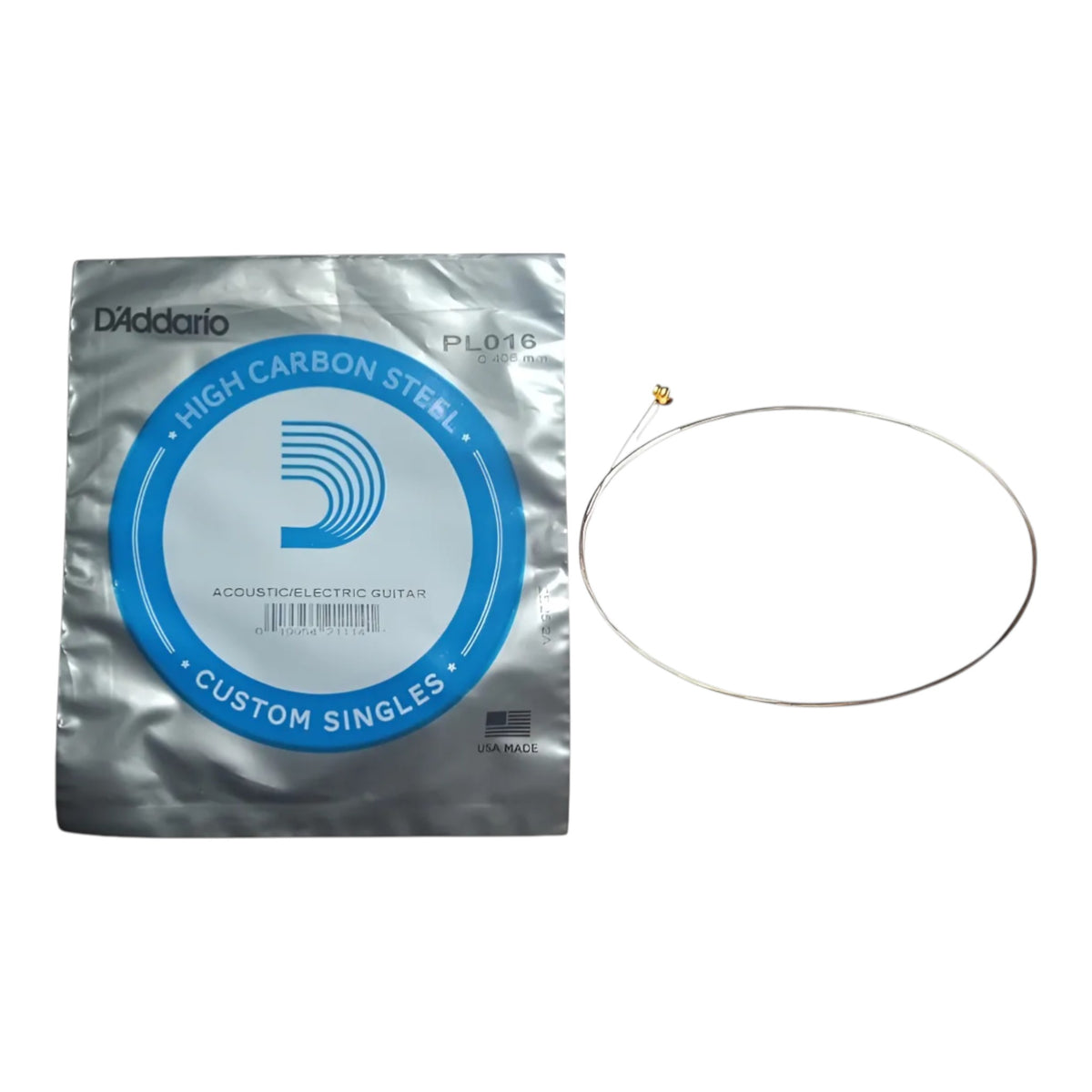 Cuerda 3ra Sol Unidad Guitarra Electrica Daddario Pl016 0.16