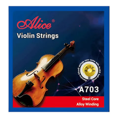 Encordado Set De Cuerdas Para Violin 4/4 Alice A703