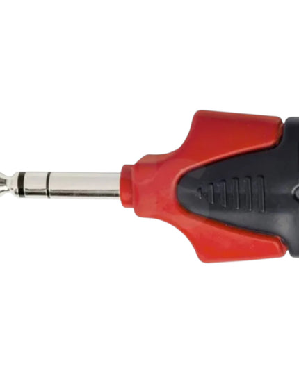 Adaptador Convertidor 2 Jack 3.5-1/8 A Plug Trs 6.3 At175pro