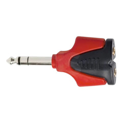 Adaptador Convertidor 2 Jack 3.5-1/8 A Plug Trs 6.3 At175pro